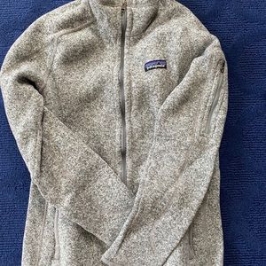 Patagonia women’s zip up better sweater. Size XS.